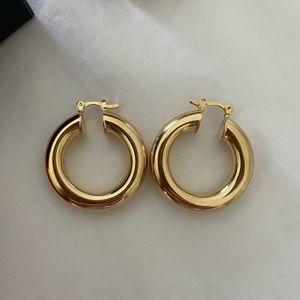 Noa jewelry gold filled hoops